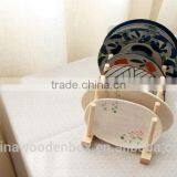 Wooden Small Space Kitchen Folding Dish Rack thumbnail-1