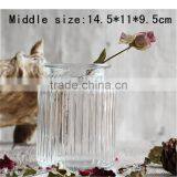 Clear Glass Vase Lanterns for Wedding Centerpieces thumbnail-1