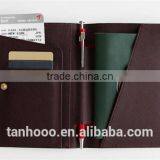 Handmade Travel Ticket Bag,Personalized Passport Holder ,Passport Cover With Pen Holder thumbnail-3