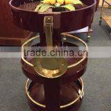 Japanese Style Wooden Wine and Liquor Trolley for Restaurant C-46 thumbnail-4