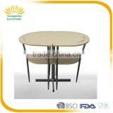 High Quality Popular Folding Chair Attached Table thumbnail-2