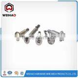 Screws Pan Hex Flat Head Zinc Plated Self Drilling Screw thumbnail-2