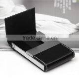pu Copy Leather High-capacity Business Card Holder thumbnail-1