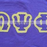 Custom Made Embroidery Patches Single Jersey Cotton Tee Shirts thumbnail-2