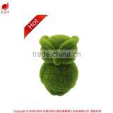 Artificial moss owl garden tool for decoration