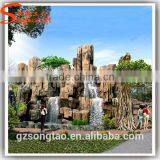 Chinese Fiberglass Outdoor Fountains and Glass Waterfalls With Pumps Artificial Decorative Small Garden Water thumbnail-6