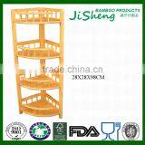 China Manufacturer Bath Ware Natural Bamboo Shampoo Display Rack thumbnail-1