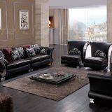 China Sofa Casual Round Leather Sofa thumbnail-1