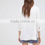 2017 Blouse Women Summer Formal Western Wear Women White Blouse Women thumbnail-2