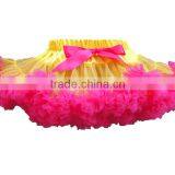 Lovely Pettiskirt Kids Birthday Party Dress Baby Girls Fancy Skirts Girl Pink Chiffon Skirt Boutique Dress thumbnail-1