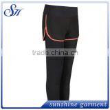 2017 Latest Design Running Fitness False Two-piece Pants thumbnail-4