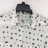 Ladies Garment Stock Lot Stars Full Print Branded Shirt thumbnail-4