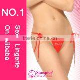 Sunspice Simple Design Ladies Underwear T-string Girl Panty thumbnail-2