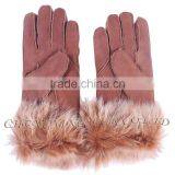 CX-A-59C Finger Protectors Real Sheep Leather Gloves Wholesale thumbnail-2