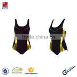 Wholesale Swimwear One Piece Cut Out Monokini Sports Swimsuit Slimming Bodysuit