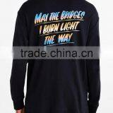 Cut and Sew Design Long Sleeves Custom Tshirt thumbnail-3