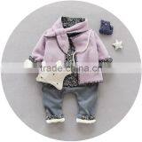 Newest Cotton Girls Clothing Sets Children Winter Warm Coat Leisure Kids Clothes thumbnail-3