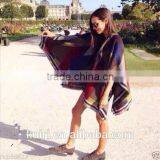 The New Bump Color Bevel Thickening Tassel Burrs Scarves Cloth Grid and Long Big Shawl thumbnail-5