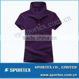Polo t Shirt for Ladies With 100% Cotton / Cotton Polo Shirt thumbnail-1