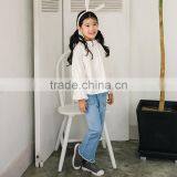 S17593A Autumn White Ruffle Long Sleeve Girls Tops And Blouses thumbnail-4