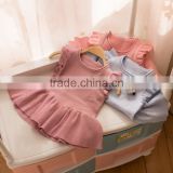S32888W Baby Infant Kids Cute Fashion Appliques Vest Sweater 2017 Spring Fall Little Girls Knitwear