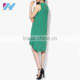 YIHAO Fashion Apparel Wholesale Sleeveless Chiffon Casual One Piece Dress Ladies Short Dress thumbnail-3