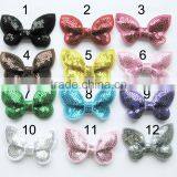 Fast Delivery Hot Various Colors Flower Sequin Baby Girl Bow Headbands for Girl Hair Sequin Cute Colorful Shiny Mixed Acessories thumbnail-1