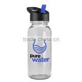 USA Made 18 Oz. Tritan Bottle With Flip Straw Lid - BPA-free, Dishwasher Safe and Comes With Your Logo thumbnail-6