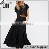 2017 OEM Summer Fashion Factory Price Women Comfortable Middle Skirt thumbnail-1