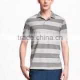 Hot Sale Polo Shirt Cotton Shortsleeve Striped Polo Shirt For Men thumbnail-2