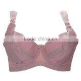 High Quality Breathable Dot 3/4 Cup Ladies Cotton Nursing Bar thumbnail-3