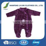 2016 New Design Baby Romper From China 75% Cotton&25% Polyester Velvet thumbnail-1