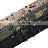 Canvas Belt Waistband Khaki Camouflage Carved thumbnail-3