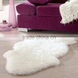 Super Soft Faux Sheepskin Chair Warm Hairy Carpet Seat Pad Plain Skin Fur Plain Fluffy Area Rugs Washable Bedroom Mat thumbnail-3