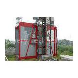 Red / Blue Customized Industrial Elevators With Galvanized High efficiency