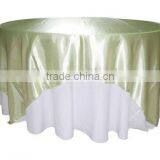 Satin Table Overlay Wedding Table Cover Banquet Satin Table Overlays