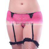 Wholesale Lace String Panties Sexy Girls Garter Lace Garters Lady Underwear thumbnail-2