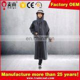 Maiyu high quality cheap waterproof durable rain poncho with sleeves