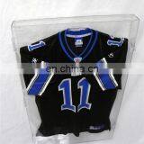 manufacture of plexiglass sport t shirt frame cases football acrylic jersey display case