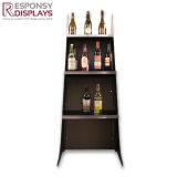 A Character Wine 3D Display Stand Two-sided Acrylic And Wood Cell Floor Display thumbnail-3