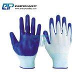 Oil and Gas Resistant 13G Polyester Liner Nitrile Dipped Mechanic Work Gloves With EN388 4121X thumbnail-4