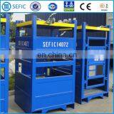 2015 Newest Low Price High Pressure Seamless Steel Oxygen, Nitrogen, Argon Gas Cylinder DNV Offshore Container thumbnail-2