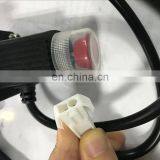 DN15 Manual Reset 1/2" / Hose to Hose / Aluminum Alloy Gas Emergency Shut off Solenoid Valves Home Gas Leak Detector Alarm DC9V thumbnail-3