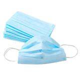 Blue Color Three Layers 3 Ply BFE95 PP Meltblown Nonwoven Medical Facemask Face Masks With Custom Box thumbnail-4