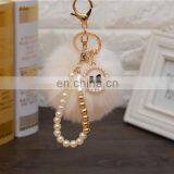 2021 Год Оптовая продажа индивидуально изготовленных роскошных ключей с шерстяными шариками, перловыми ключницами, ключницами с пупырышками и ленточными бантиками для женских сумок. Высокое качество. thumbnail-2