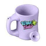 USA Hot Sale Cheap 12oz Ceramic Mugs Tobacco Smoking Pipe Coffee Mug With Handle thumbnail-1