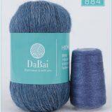 Hot Sale Mink Yarn for Hand-Knitting Women Scarf Multiple Colors Factory Price thumbnail-2