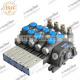 100LPM sectional hydraulic pneumatic proportional control valve / hydraulic spool valve                        
                                                Quality Choice