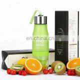 Outdoor Sports Plastic H2O Fruit Infuser Water Bottle Lemon Juice Water Bottle thumbnail-7