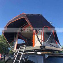 Camping Waterproof Car Tent Outdoor Roof Top Tent Hard Shell Aluminum With Roof Rack thumbnail-2